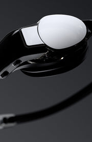 Close-up of black Smart Swim Goggles